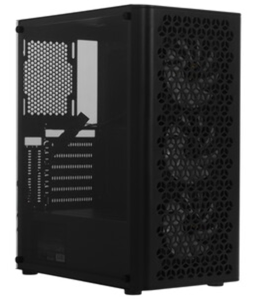 Компьютерный корпус Miditower ExeGate EVO-9202-NPX600 (ATX, БП 600NPX с вент. 12 см, с окном, 1*USB+1*USB 3.0, аудио, 3 вент. 12см с RGb подсветкой)