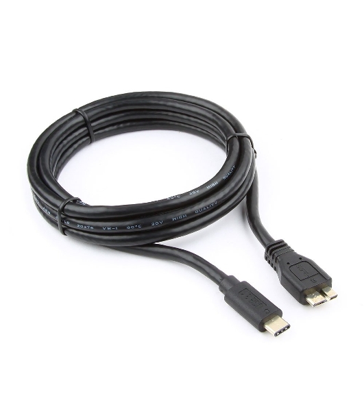 Кабель Cablexpert CCP-USB3-mBMCM-6 USB3.0 microBM/USB3.1TypeC, 1.8м, 