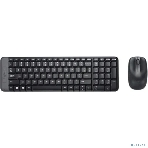 Комплект клавиатура+мышь Logitech MK220 беспроводной, USB, 1000 DPI, чёрный, фото36