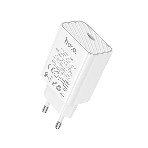 Зарядное устройство Hoco 20Вт, QC3.0/PD, Type-C, C143A, белый, блистер, фото4