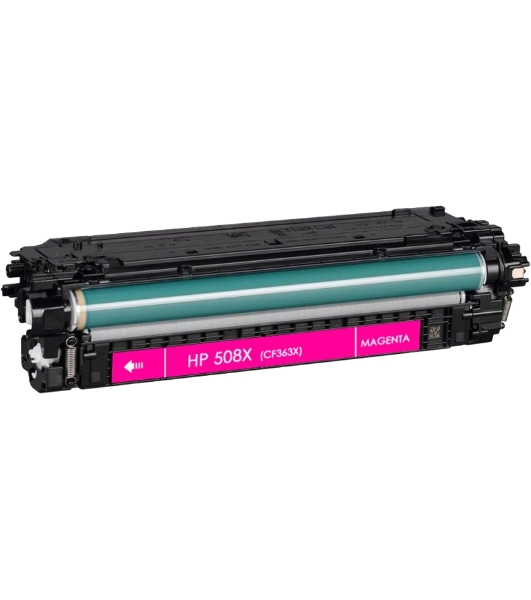 Тонер Картридж HP 508X CF363X пурпурный для HP CLJ M552/M553 (9500стр.)