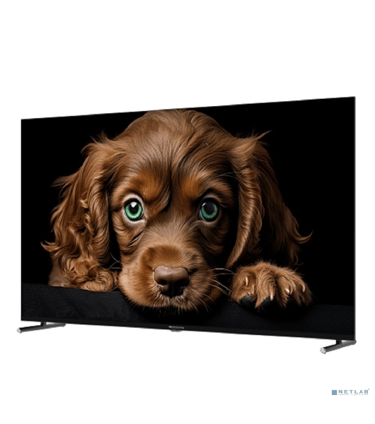 Телевизор TopDevice 50'' TDTV50CQ09U черный QLED UHD 60Hz Google TV 2GB/16GB