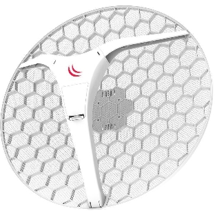 Точка доступа MikroTik Pack of 4x LHG XL 5 ac with 27dBi 5GHz antenna, Dual Chain 802.11ac wireless, 716MHz CPU, 256MB RAM, 1x Gigabit LAN, POE, PSU, RouterOS L3