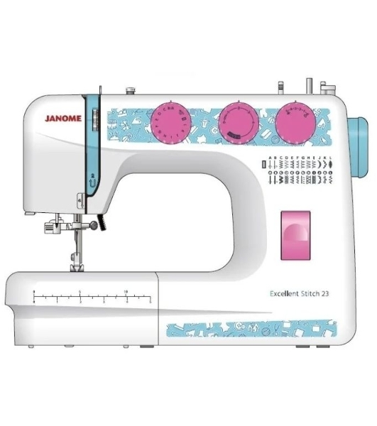 Швейная машина Janome Excellent Stitch 23 белый