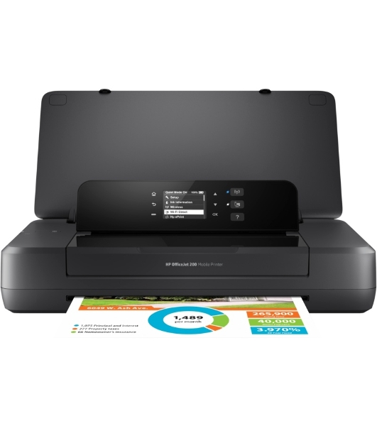 Принтер струйный HP OfficeJet 202 (N4K99C), A4, цветной, печ. до 10 стр/мин. (ч/б) до 7 стр/мин. (цвет), 1200 x 1200 dpi (ч/б) 1200 x 4800 dpi (цвет), USB, Wi-Fi