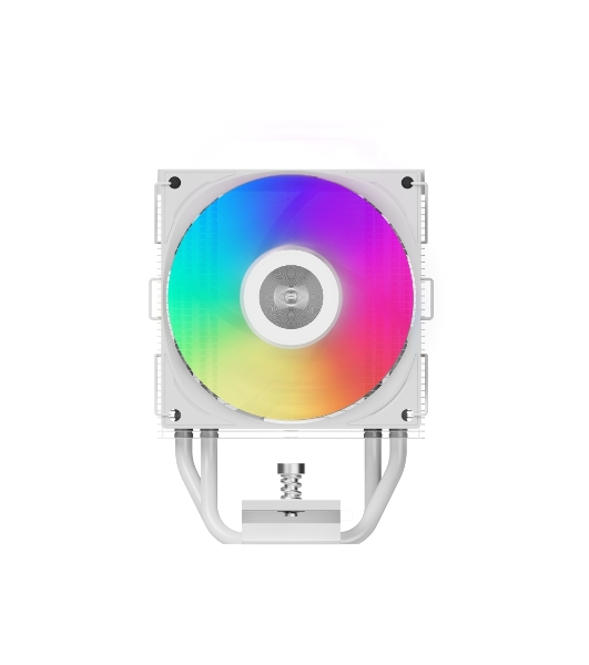 Кулер PCCooler R400 ARGb белый 92мм алюминий+медь 2200rpm 30db 4-pin 180W 133мм