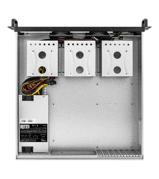 Серверный корпус ExeGate Pro 2U450-06 (RM 19', высота 2U, глубина 450, БП 1U-900ADS, 2*USB)