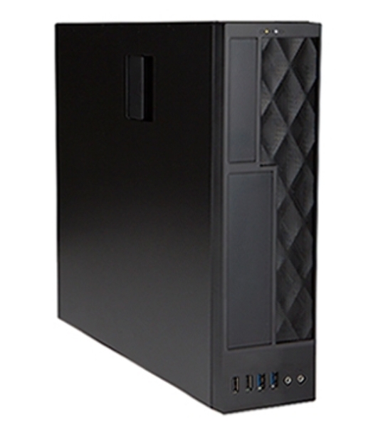 Компьютерный корпус Slim Case InWin CE052S Black 300W 2хUSB 3.0+2хUSB 2.0+AirDuct+Fan+Audio mATX
