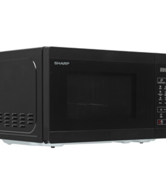 Микроволновая печь Sharp R-6800RK черный, 20 л, 800 Вт, переключатели - сенсор