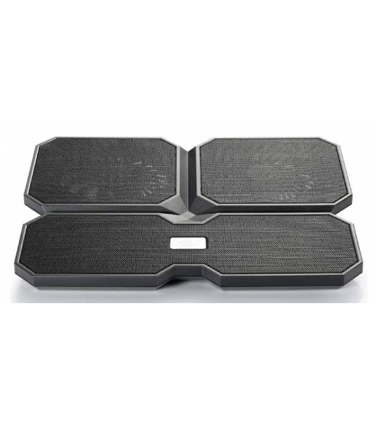 Подставка для ноутбука Deepcool MULTI CORE X6 15.6' 380x295x24мм 24dB 2xUSB 900g Fan-control черный