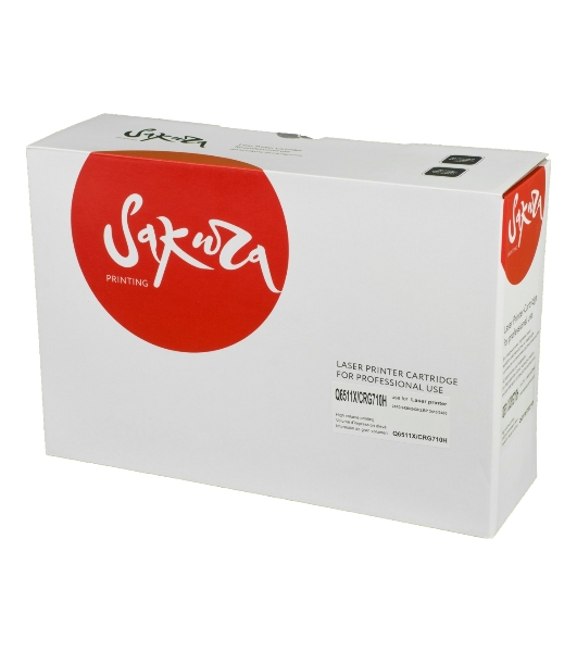 Картридж лазерный Sakura Q6511X/CRG710H для лазерного принтера HPLaserJet 2420/2420d/2420n/2420dn/2430/2430n/2430tn/2430dtn, Canon LBP3460/6280, черный, 12000к.