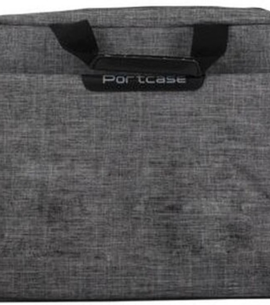 Сумка для ноутбука 15.6' Portcase KCB-165 Grey серый нейлон/полиэстер