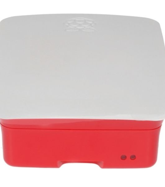 Корпус RA129 red-белый для микрокомпьютера Raspberry Pi 3. ACD Red+White ABS Plastic case for Raspberry Pi 3