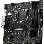 Материнская плата MSI PRO B760M-P DDR4, LGA 1700, Intel B760, 4xDDR4, 4xSATA, 2xM.2, 1xPCIe 4.0 x16, 2xPCIe 3.0 x1, 1xHDMI, 1xDP, 1xVGA, 1x1Gb LAN, 4xUSB-A 2.0, 1xUSB-A 3.2 Gen 1, 1xUSB-C 3.2 Gen 2, 3x3.5 мм, 7.1, mATX, фото4