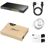 Коммутатор Cudy GS2018PS2-200W, 16×1 Гбит/с, 2×1 Гбит/с SFP, фото8