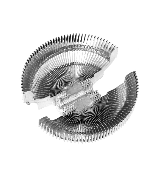 Кулер Cooler ID-Cooling DK-01 черный/серебристый 92мм алюминий 2500rpm 29db 95W 52мм