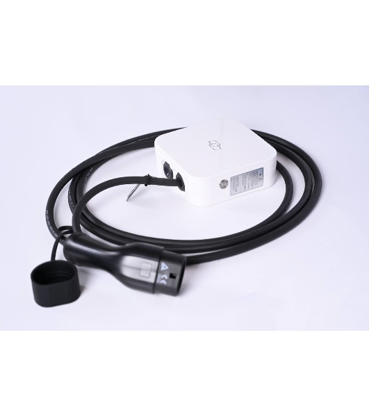 Зарядная станция S'OK SHN10132GbT7KW-5 Green Energy, 1-фаза, 7kW (32A/230V),Bluetooth(APP), RFID, IP65, GbT, 5м кабель