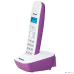 Телефон беспроводной (DECT) Panasonic KX-TG1611RUF (сиреневый) АОН, Caller ID,12 мелодий звонка,подсветка дисплея,поиск трубки, фото7