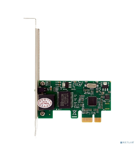 Сетевой адаптер ExeGate EXE-560 PCI Express 10/100/1000Mbps RTL8111C (OEM) EX281224RUS
