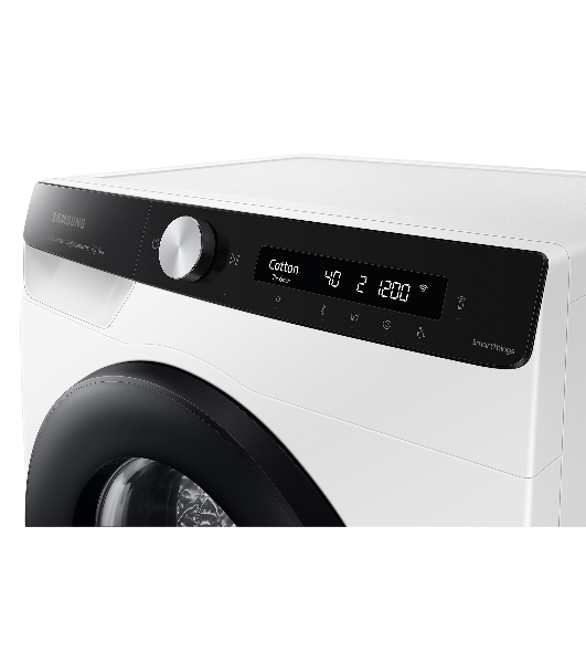 Стиральная машина Samsung WW80AG6S28AELD белый, загрузка фронтальная 8 кг, 1200 об/мин, класс A