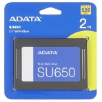 Накопитель SSD ADATA Ultimate SU650, 2000 Gb, SATA, 2.5', R/W 520/450, без радиатора, фото9