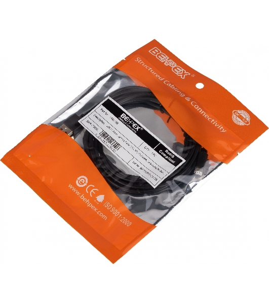Кабель USB (m)-Lightning (m) 2м черный