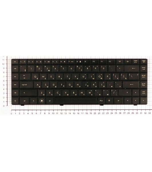 Клавиатура для ноутбука HP Compaq 625 620 621 черная