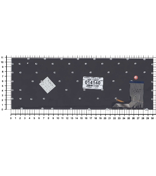 Клавиатура для ноутбука Samsung 470R4E, черная с подсветкой