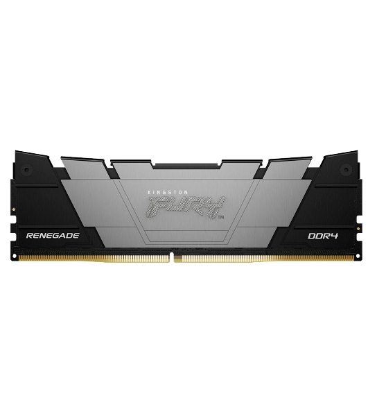 Оперативная память Kingston Fury Renegade, DDR4, 16GB (2x8GB), 3200MHz, CL16, DIMM, с радиатором, серый/черный
