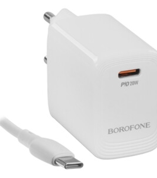 Сетевое зарядное устройство BOROFONE (6941991113826) BAS43Aia белый