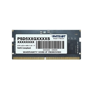 Оперативная память Patriot Signature, DDR5, 16GB (1x16 GB), 5600 MHz, CL46, SO-DIMM