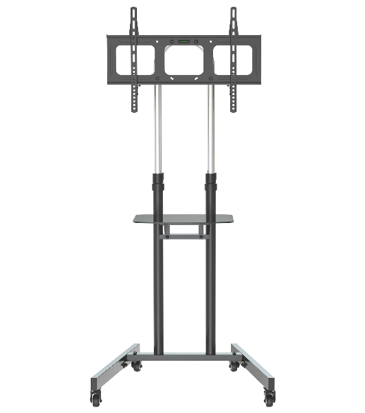 Стойка для телевизора Cactus CS-VM-ST04H черный 37'-70' макс.45кг напольный мобильный