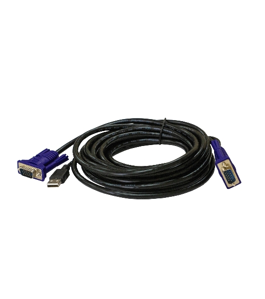 Кабель KVM ORIGO OKVMCU3/A1A с разъемами VGA и USB, 3 м