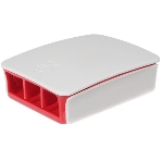 Корпус RA129 red-белый для микрокомпьютера Raspberry Pi 3. ACD Red+White ABS Plastic case for Raspberry Pi 3, фото3