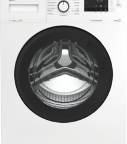 Стиральная машина Beko WSRE7612XAWI белый загрузка фронтальная 7 кг, 1200 об/мин., класс: А