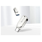 Флешка USB R/W Netac USB Drive U785C USB3.0+TypeC 64Gb, retail version, фото 1