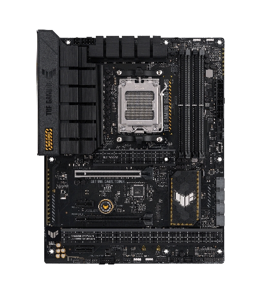 Материнская плата ASUS TUF GAMING B650-PLUS, AM5, AMD B650, 4xDDR5, 4xSATA, 3xM.2, 1xPCI-E 4.0 x16, 1xPCI-E 4.0 x4, 2xPCI-E x1, 1xHDMI, 1xDP, 1x 2.5Gb LAN, 2xUSB-A 3.2 Gen 2, 1xUSB-A 3.2 Gen 2x2, 1xUSB-C 3.2 Gen 2, 5x3.5 мм, 7.1, ATX