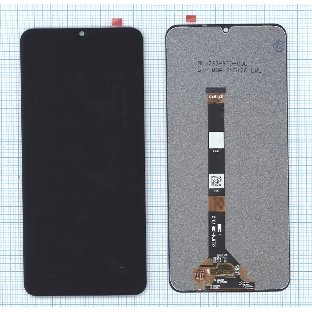 Дисплей для Realme C53, C51 (RMX3760, RMX3830) в сборе с тачскрином черный