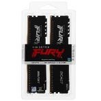 Оперативная память Kingston Fury Beast, DDR4, 32GB (2x16GB), 3200MHz, CL16, DIMM, с радиатором, черный, фото13