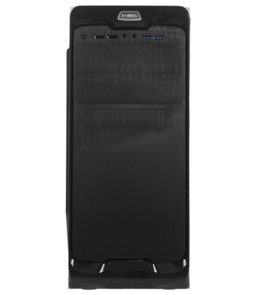 Компьютерный корпус Miditower ExeGate EX287030RUS UN-604-UN600 (ATX, БП UN600 с вент. 12см, 2*USB+2*USB 3.0, аудио, черный)