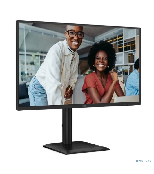 Монитор 27' AOC Q27E4U IPS 2560x1440, 120 Гц, 4 мс, 16:9, 350 кд/м², HDMI 2.0, DP 1.2, 3.5 Jack, USB Hub (4x USB 3.2 Gen 1), HDR10, Adaptive-Sync, черный