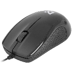 Мышь проводная Defender Optimum MB-160 черный, 1000 dpi, USB, кнопки - 3, фото 1