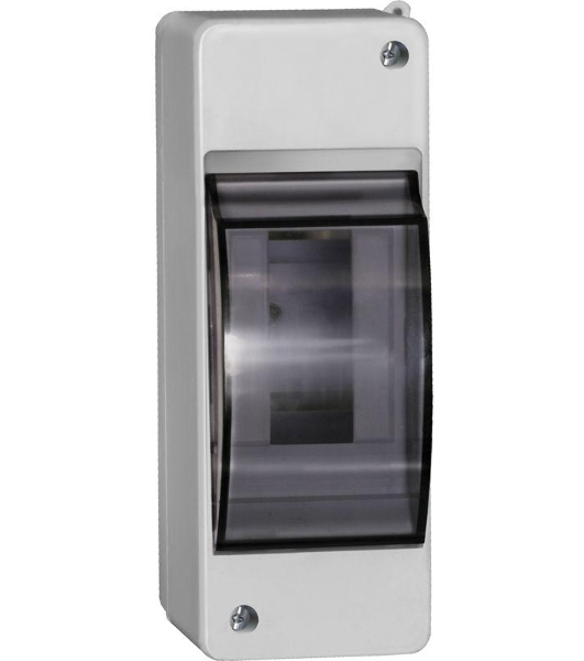Бокс ОП КМПн 2/2 для 2 авт. выкл. прозр. крышка IP30 IEK MKP42-N-02-30-20