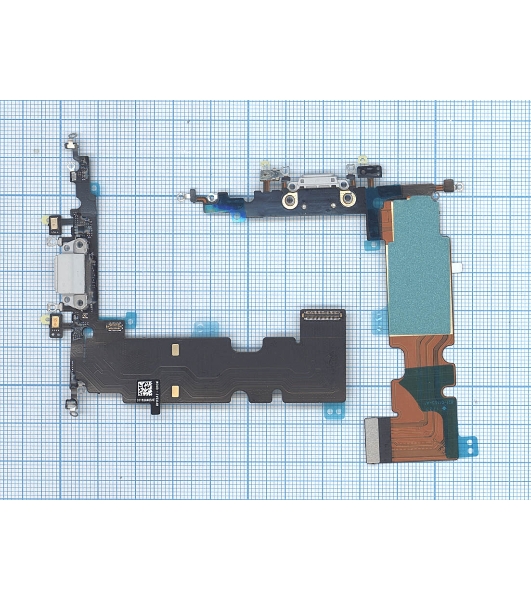 Шлейф разъема питания для iPhone 8 Plus белый