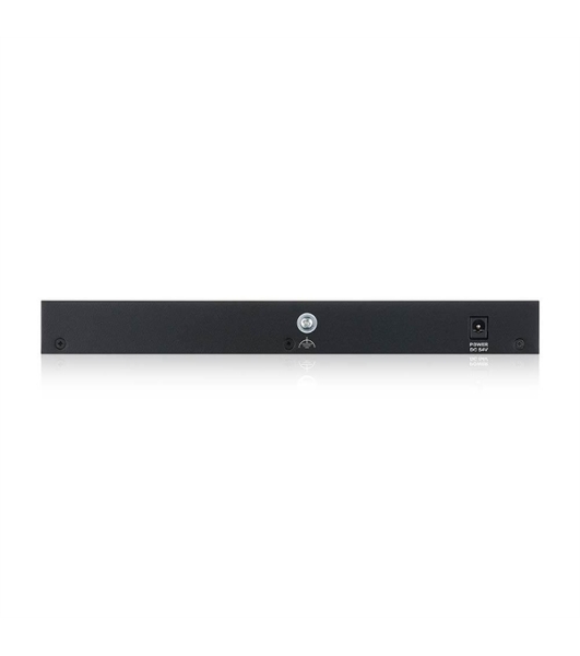 Коммутатор PoE+ Zyxel GS1100-10HP, 8xGE PoE+, 2xSFP, настольный, бесшумный, бюджет PoE 130 Вт