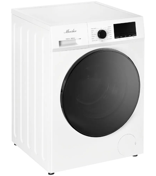 Стиральная машина Monsher MWDM 665 Blanc белый, загрузка фронтальная 10.5 кг, 1400 об/мин, класс A