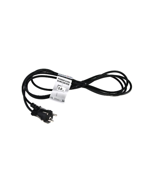 Кабель компьютер - розетка 3 м 220V (Европейский стандарт) VCOM/TELECOM
