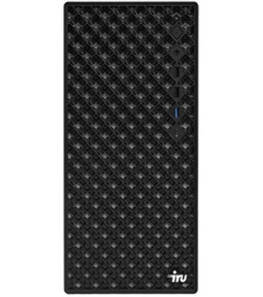 Компьютер IRU Tactio 520B6SB MT Ryzen 5 8600G (4.3) 16Gb SSD 512Gb RGr FreeDOS 2.5xGbitEth 450W черный (RUS) (2116631)