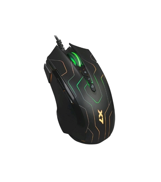 Мышь проводная A4Tech X89 черный, 2400 dpi, USB, кнопки - 8