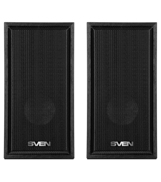 Акустическая система SVEN SPS-509 2.0 (2x3W, USB+БП) дерево, черный